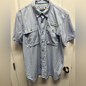 Magellan Outdoors MagWick Fish Gear Shirt - Blue Gingham - Large